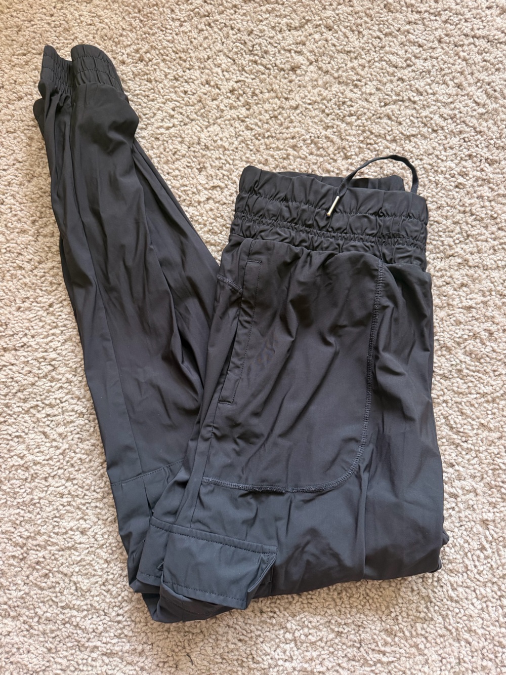 Balance Athletica Black Elastic Waist Jogger Pants
